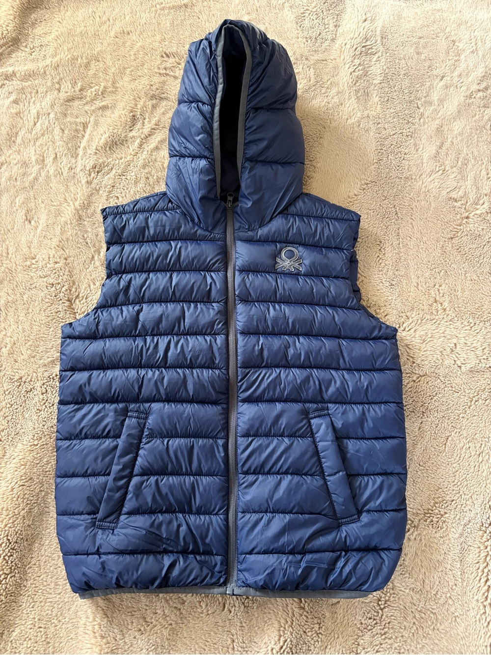 Benetton puffer vest, boys 13/14